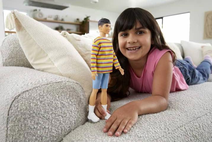 Produktbild Barbie Ken Fashionista Puppe - Gestreiftes Hemd & Hose