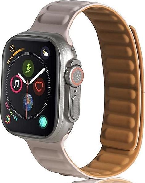 Actual product image Beline pasek Apple Watch Magnetic 384041mm khaki (Plastic)