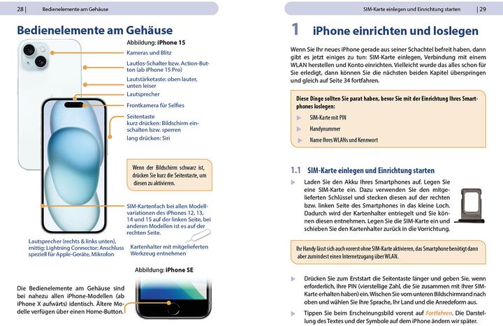 Immagine prodotto Apple iPhone mit iOS 18 - Das Buch fr Einsteiger ohne Vorkenntnisse (Tedesco, Anja Schmid, Daniela Hausner, 2024)