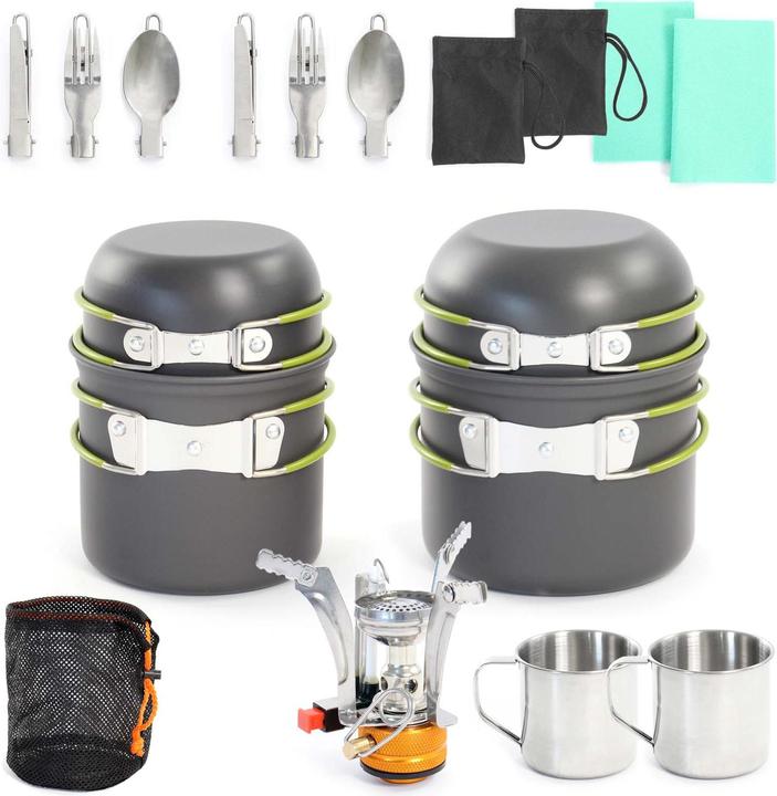 Toboli Camping Geschirr Set 16