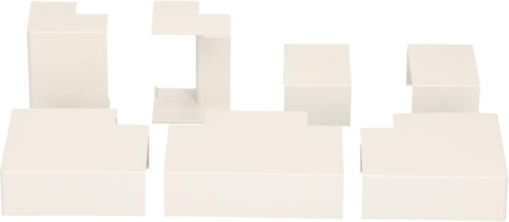 Image du produit Inofix Connecteurs Plasfix 35x16mm assortis 7 pièces (Conduit, 3.50 cm)