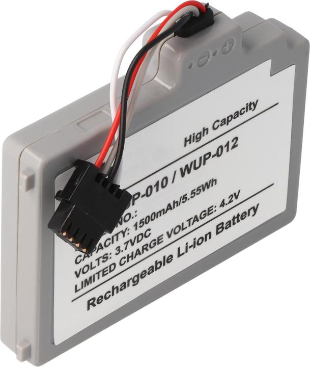 Image du produit Nintendo Akku passend für den Wii U GamePad Akku WUP-012, WUP-010 (1 pcs, Spécifique à l'appareil, 1500 mAh)