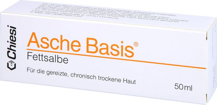 Produktbild Chiesi Asche Basis Fettsalbe, 50 ml Fettsalbe (Körpercreme, 50 ml)