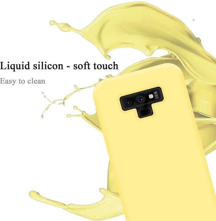 Immagine prodotto Cadorabo Copertura della cassa del silicone liquido TPU (Samsung Galaxy Note 9)