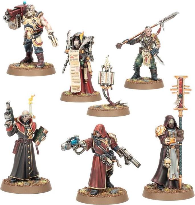 Produktbild Games Workshop Warhammer 40k - Battleforce Agents Imperiaux : Ordo Malleus (2024) (Kunststoff)