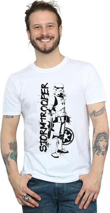 Produktbild Star Wars The Mandalorian Splat Stormtrooper TShirt (L)
