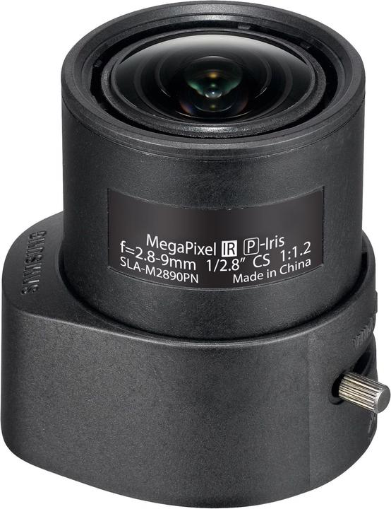 Actual product image Hanwha Lens SLA-M2890PN 2.8-9 mm P-Iris CS (Lens)