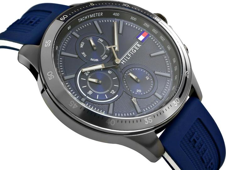 Produktbild Tommy Hilfiger Bank (Analoguhr, 46 mm)