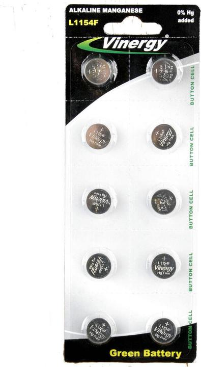 Produktbild Vinnic Batterie Knopfzelle VINERGY AG 13 (10er VE) (10 Stk., LR44)