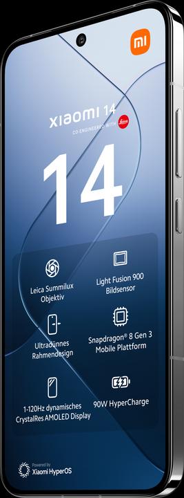 Immagine prodotto Xiaomi 14 con lo scooter elettrico 4 Lite (512 GB, Bianco, 6.36", Doppia SIM, 50 Mpx, 5G)