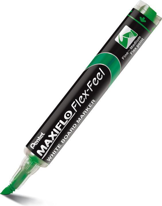 Produktbild Pentel Whiteboard-Marker MAXIFLO Flex-Feel, grn (Grün, 4 mm, 1 x)
