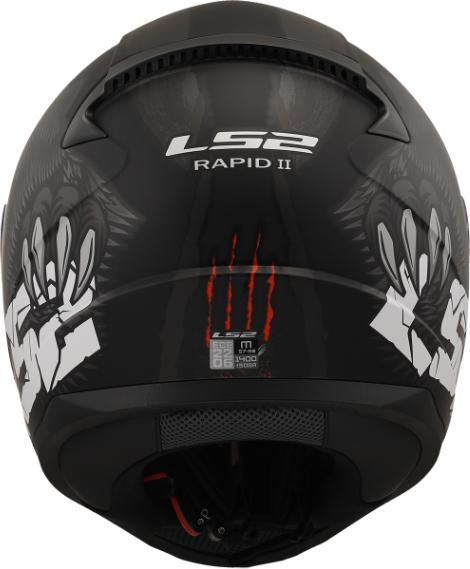 Actual product image LS2 FF353 Rapid II Claw (S)