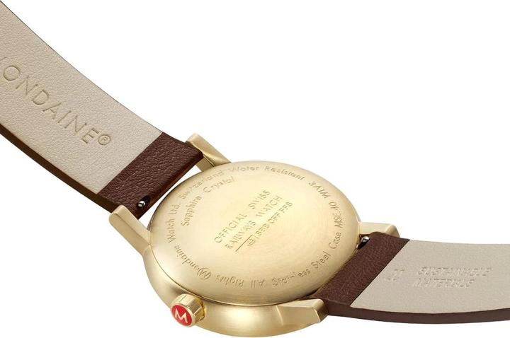 Produktbild Mondaine Evo2 - Ip Gold (Analoguhr, 40 mm)