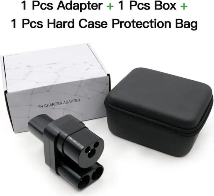 Produktbild iLike Car accessories EV Charge CCS2 Tesla Adapter 120A DC For Tesla DC Charging via CCS Combo 2