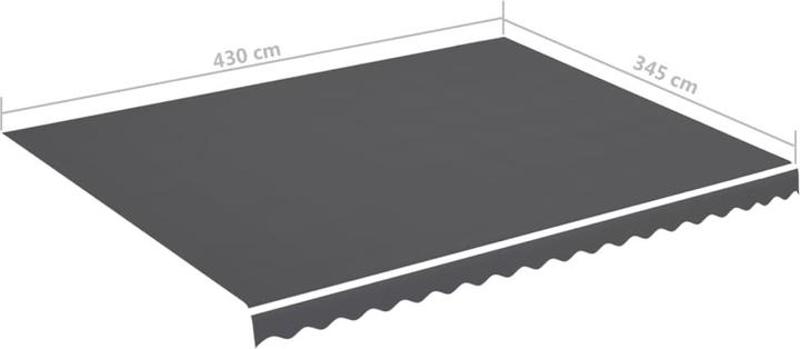 Produktbild VidaXL Lybed (450 x 350 cm)