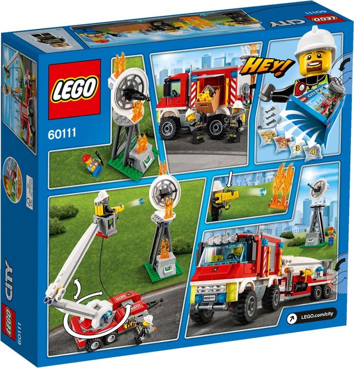 Image du produit LEGO Le camion d'intervention des pompiers (60111, LEGO City)