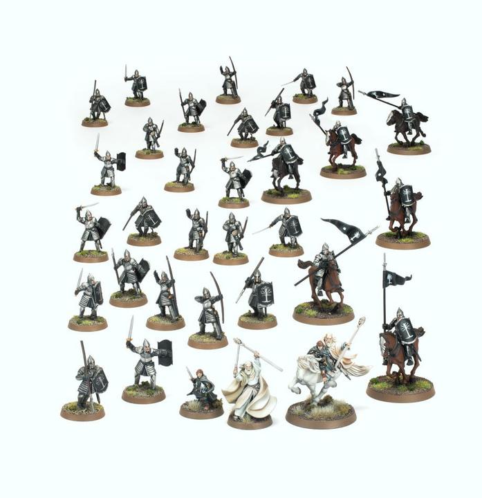 Produktbild Games Workshop Minas Tirith Battlehost (Kunststoff)