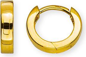 Natsumi Schmuck Klappcreolen Gelbgold 18K/750 Ø 10.4mm (750/18 K Gelbgold)