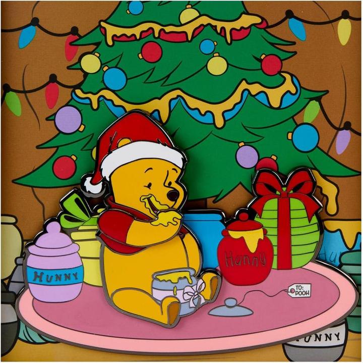 Loungefly Disney by Ansteck-Pins Winnie the Pooh Honey Present 3" Limited Edition 8 cm