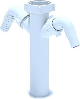 Immagine prodotto Ani Plast MACCHINA DI LAVAGGIO+SFIATO 1 1/2X40 M145 (Sifone per lavatrice)