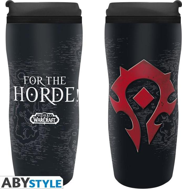 Produktbild ABYstyle WORLD OF WARCRAFT - Travel mug Horde
