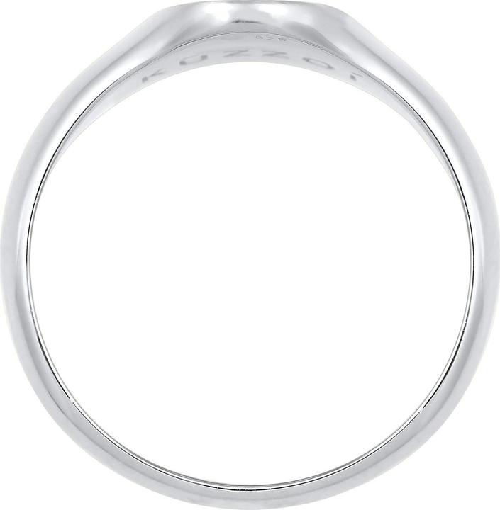 Produktbild Kuzzoi Ring Basic Cool Siegelring Herren Matt 925 Silber (60, 925 Silber)