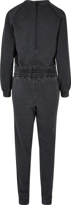Urban Classics Ladies Small Embroidery Long Sleeve Terry Jumpsuit (5XL)