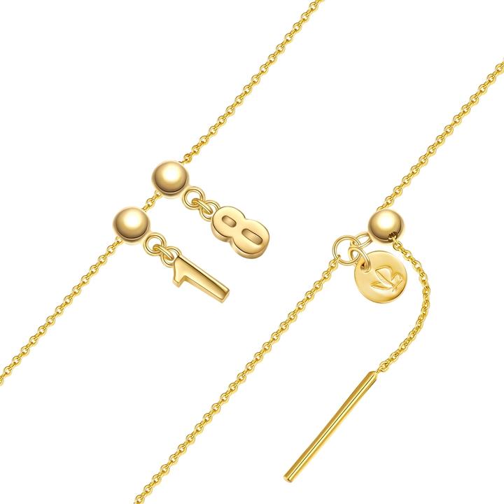 Produktbild Glanzstücke München Damen Charm Zahl 18 - 36892 (Sterling Silber)