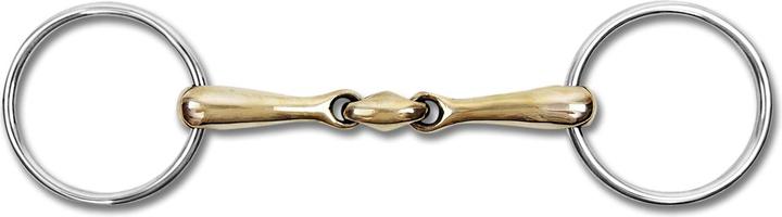 Waldhausen Cupris water snaffle double broken