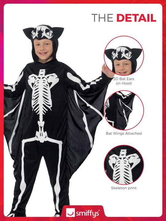 Produktbild Smiffys Fledermaus Skelett (134, 140)