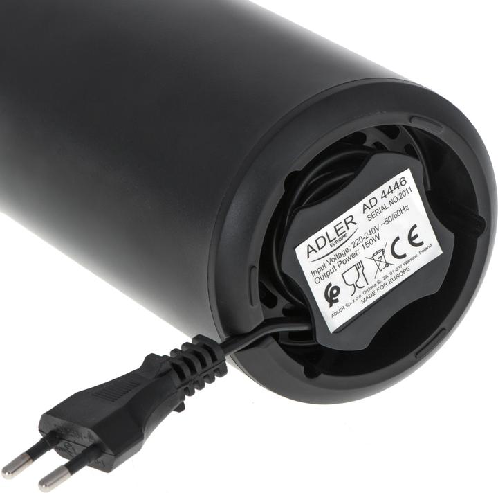 Image du produit Adler Moulin à café AD4446bs 150 W, Capacité en grains de café 75 g, Interrupteur de sécurité du (Prise UE)