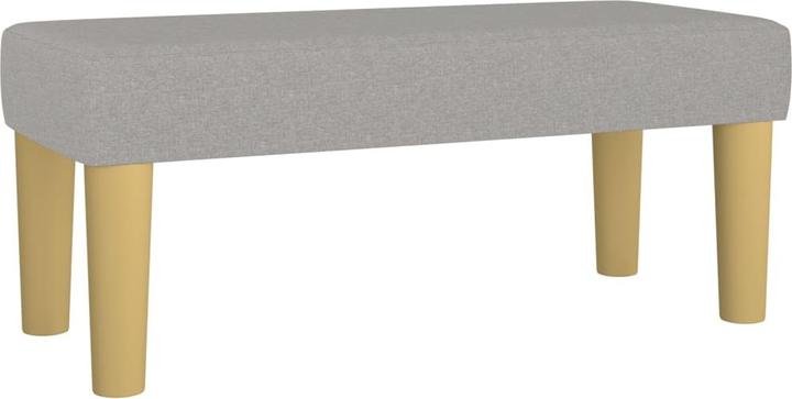 Image du produit VidaXL Bo x springbett mit Matratze 120 x 190 cm Stoff (120 x 190 cm)