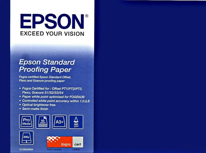 Produktbild Epson S045111 Standard proofing Papier inkjet 240g/m2 432mm x 30.5m 1 Rolle 1er-Pack (240 g/m², 3050 cm, 43.20 cm)