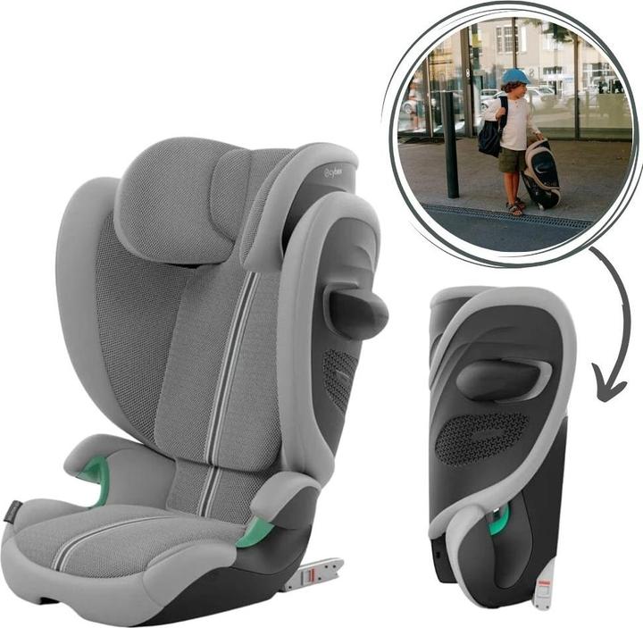 Actual product image Cybex Solution G2 I-Fix (Child seat, ECE R129/i-Size Standard)