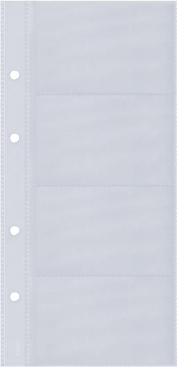 Sigel Sleeves for business card ring binders (A8)