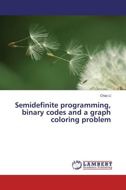 Actual product image Semidefinite programming, binary codes and a graph coloring problem (Chao Li, 2015)