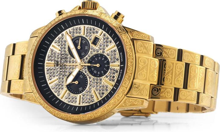 Actual product image Louis XVI Palais Royale Iced Out (Chronograph, 43 mm)