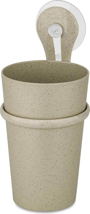 Produktbild Koziol Zahnputzbecher Loop 300 ml, Beige (8 x 11 x 23 cm)