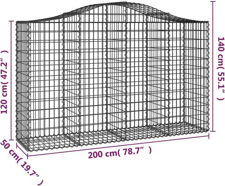 Actual product image VidaXL Gambion