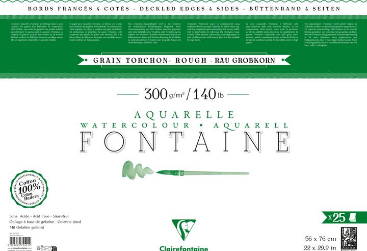 Produktbild Clairefontaine Fontaine-Papier (3213 g/m², 25 x)