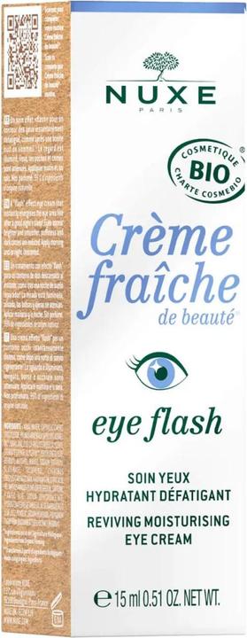 Produktbild Nuxe Creme Fraiche De Beauté Eye Flash Bio 15 ml (Crème, 15 ml, Tag)