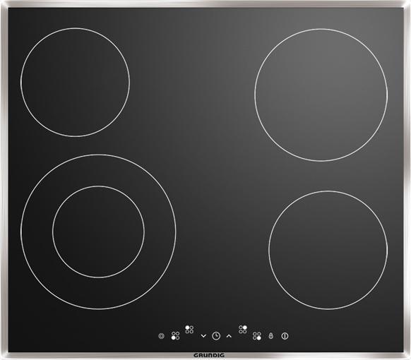 Actual product image Beko Grundig ceramic hob GIEV 613420 E