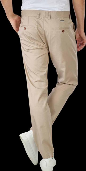 Actual product image Alberto Lou Pant Ceramica Gabardine brown melange (W32/L32)