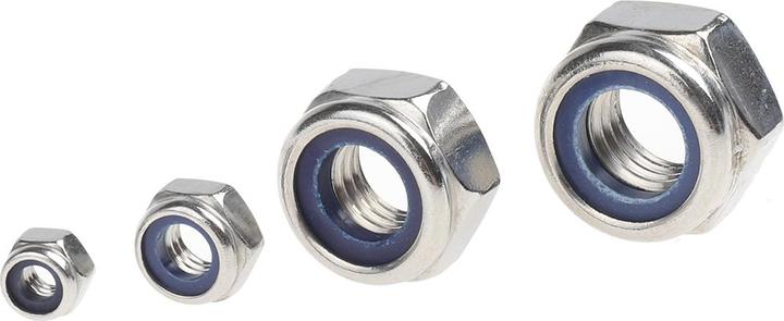 Image du produit Rs Pro Assortiment d'écrous A4 M3 - M12 (M10, M12, M3, M4, M5, M6, M8)