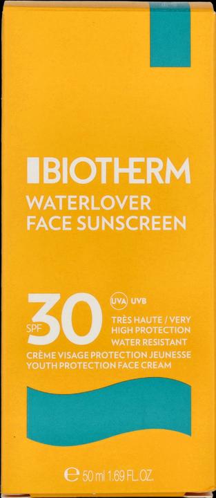 Produktbild Biotherm Waterlover Crème Solaire Anti-Âge SPF30 Creme (Sonnencreme, SPF 30, 50 ml, 67 g)