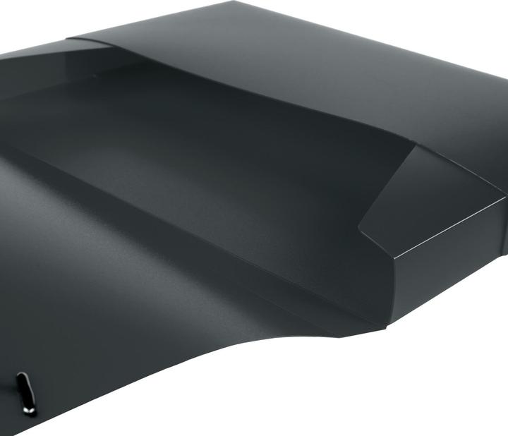 Produktbild Idena Heftbox A4 Gummizug PP transluzent schwarz (A4, 1 x)