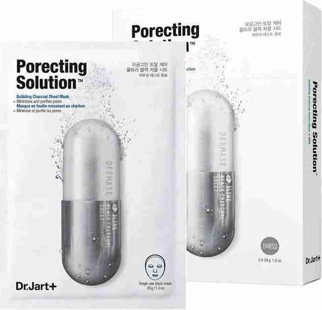 Actual product image Dr. Jart+ Dermask cleansing mask with activated charcoal 28 g
