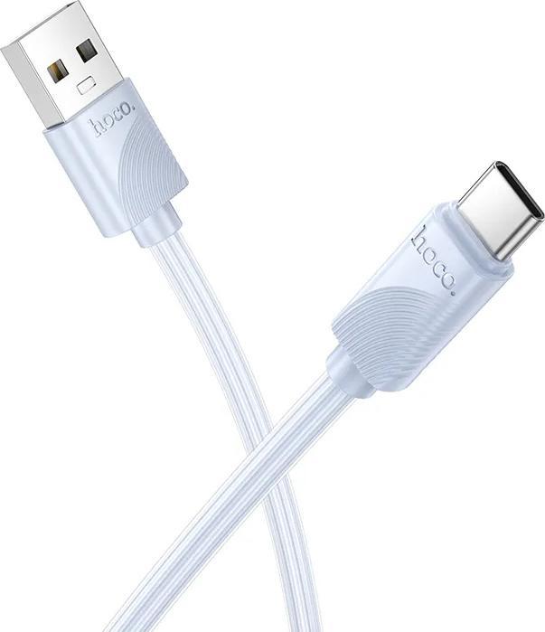 Actual product image Hoco Cable cable USB A to Lightning 2,4 A X114 1 m blue (1 m, USB 3.2 Gen 1)