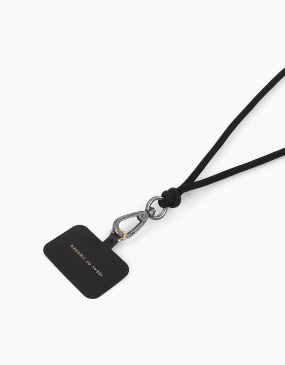 Immagine prodotto iDeal Of Sweden per tutte le custodie con connettore di ricarica centrale Cavo Cinturino Telefono Nero Carbone