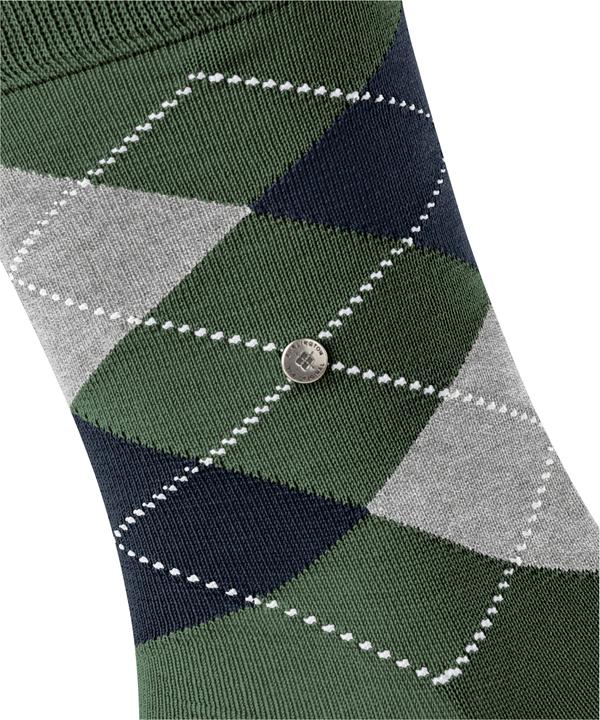 Image du produit Burlington Chaussettes "Manchester" vert/Ã petits motifs (Une unité par pack, 40 - 46)
